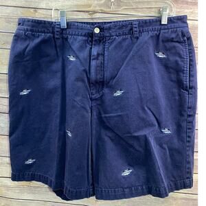 Vineyard Vines By Shep & Ian blue Size 40 Shorts Embroidered Sailboat